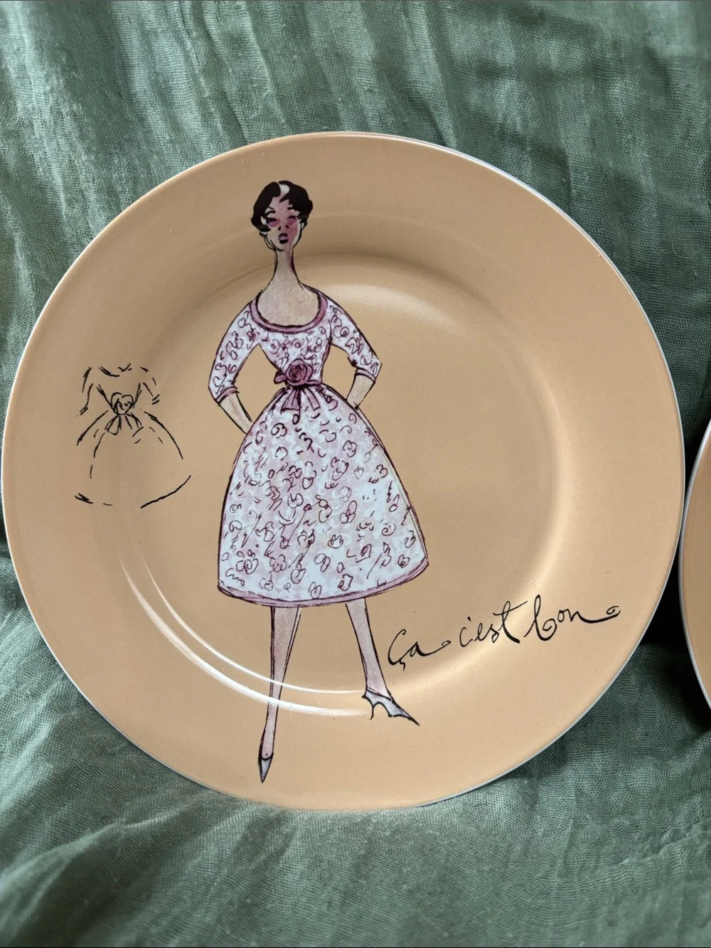 Vintage Look Rosanna Dessert Plate Set
